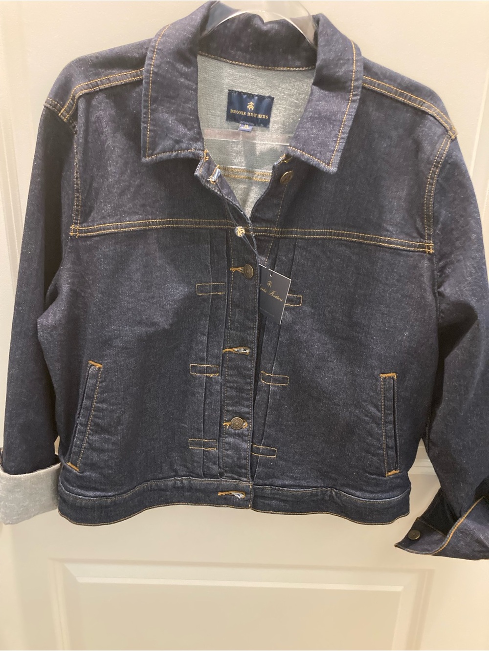 Brooks Brothers Dark Indigo Denim Jacket - New
